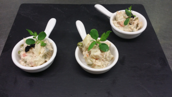 Ensaladilla i caviar d'oliva n